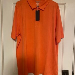 Cutter & Buck Orange Polo Shirt Men’s XL NWT DryTec Golf